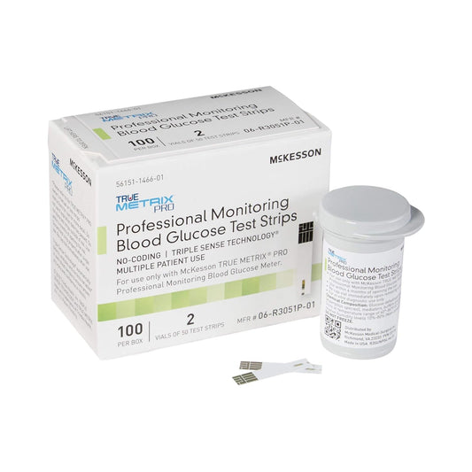 100 True METRIX Strips - Precise Diabetes Monitoring