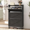 Maupvit Shoe Storage Cabinet with 3 Flip Drawers - Slim Entryway