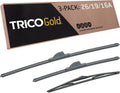 Trico Gold Driver/Passenger/Rear Wiper Kit for 2010-2015 Prius