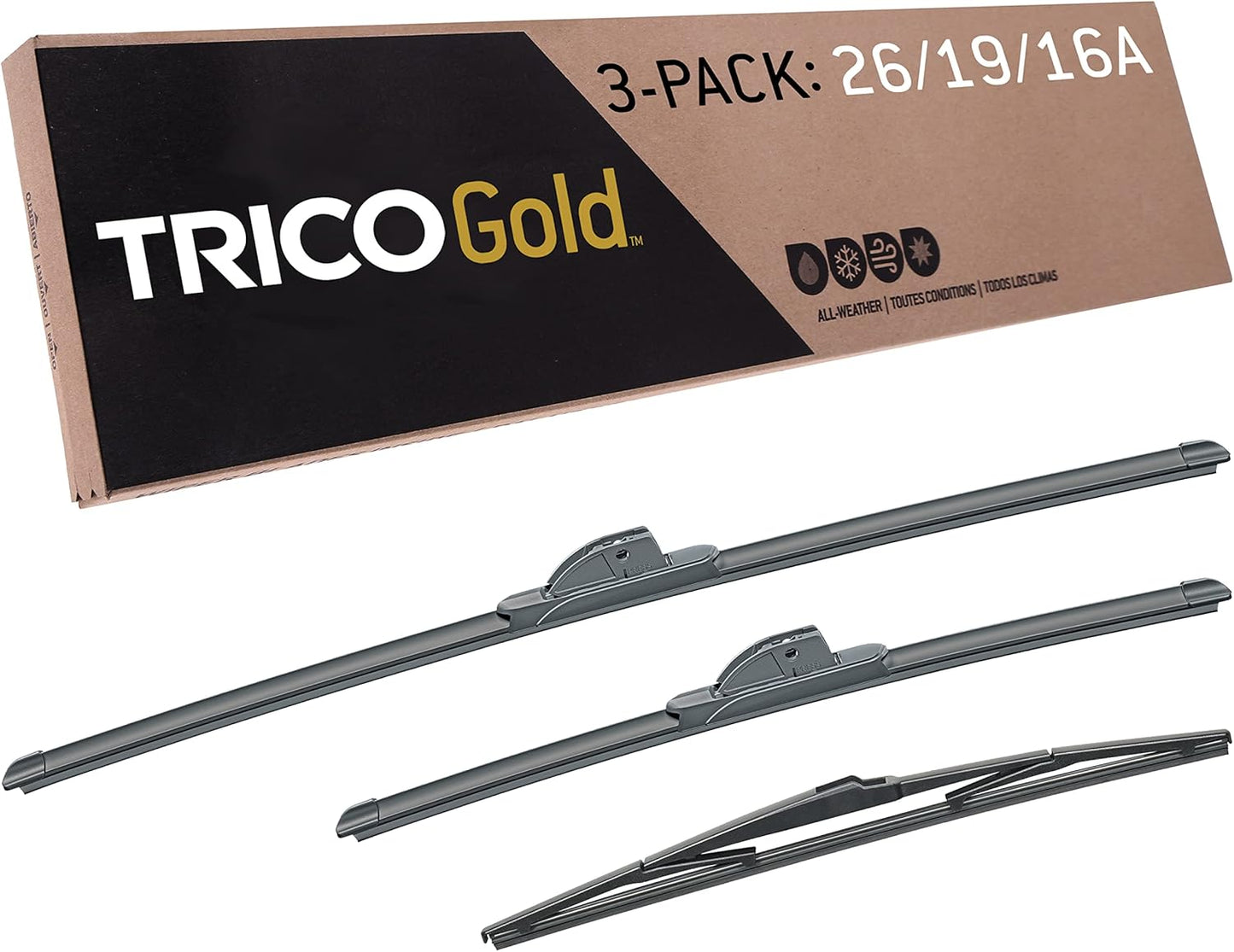 Trico Windshield Wiper Blades Kit for 2010-2015 Toyota Prius
