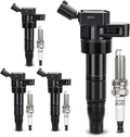 UF611 Ignition Coil & XP6203 Double Iridium Spark Plug Kit - Reliable