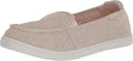 Roxy Womens Minnow VII Slip-On Flats - Cushioned Everyday Comfort