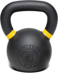 Kettlebell Powder Coated Kettlebell Weights 5-90 LB - Durable Grip