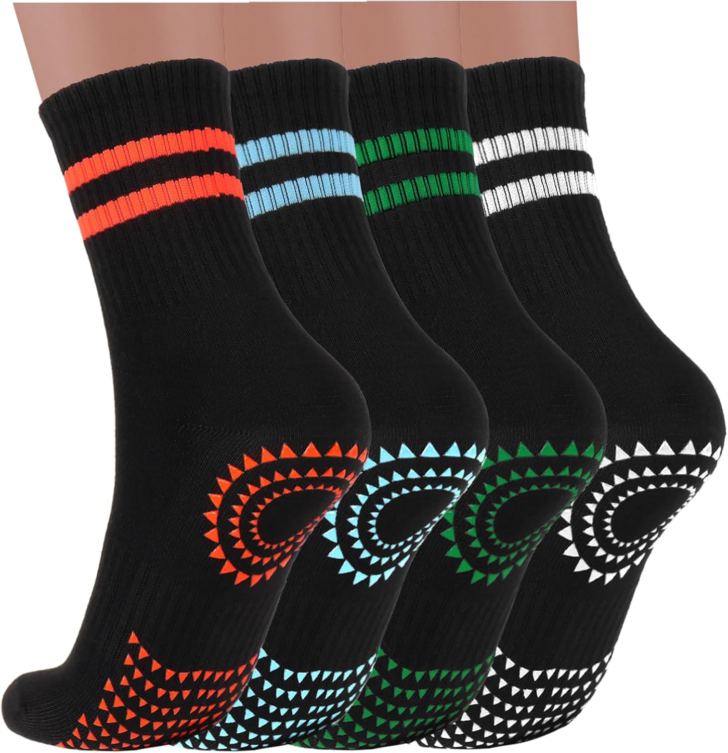 Non Slip Pilates Socks for Women - Grip for Barre