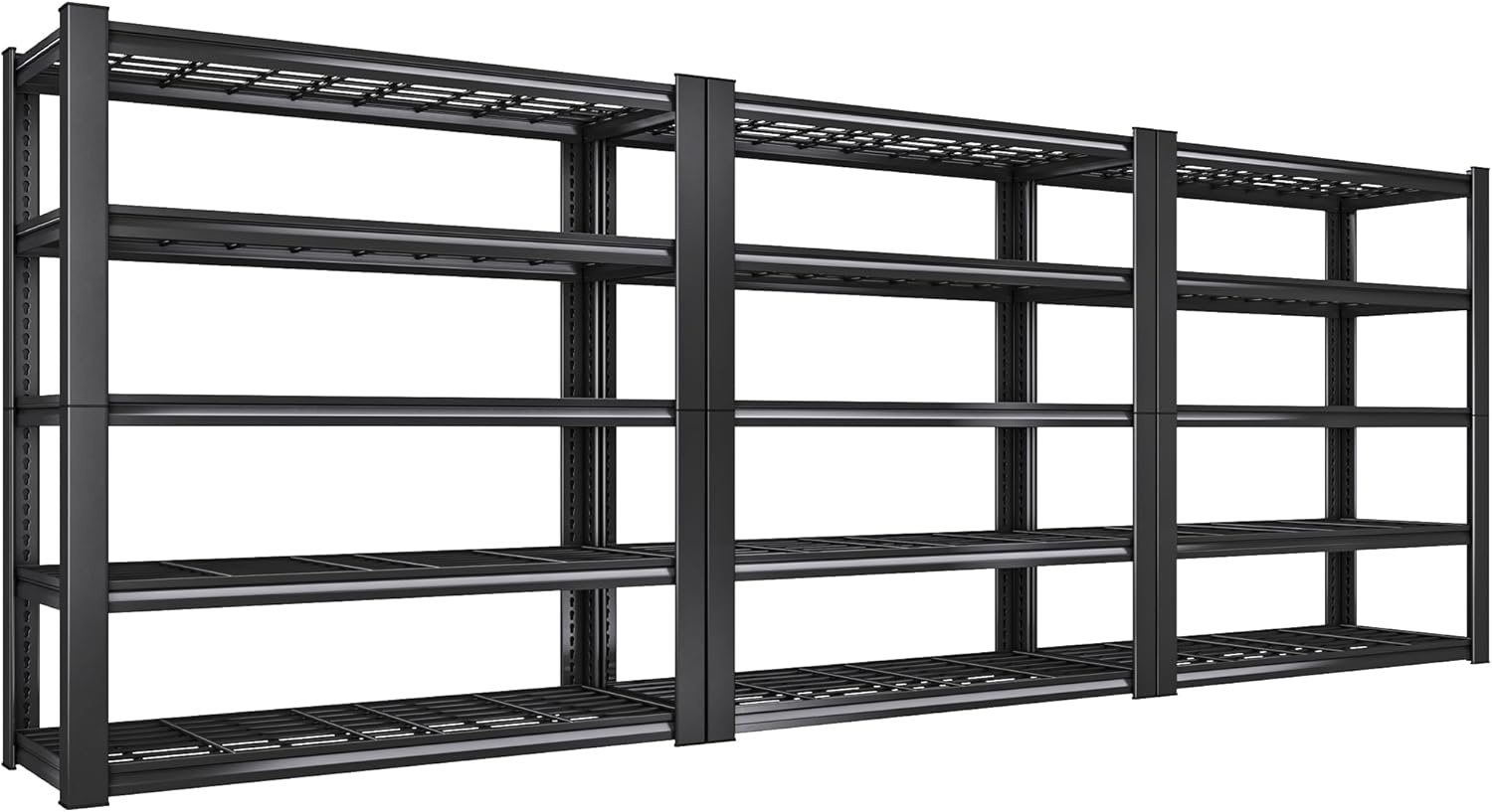 Heavy Duty Metal Shelving for Garage, Kitchen, and Basement