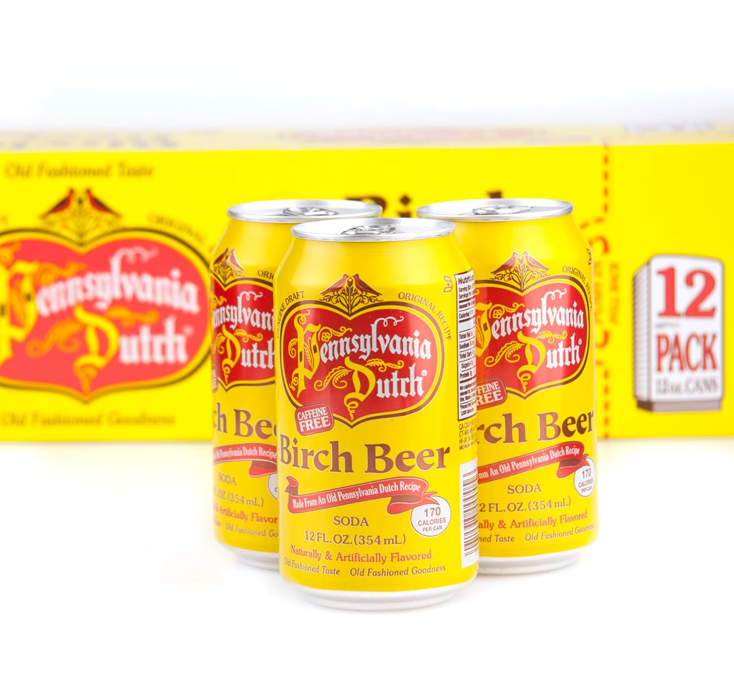 AmishTastes PA Dutch Birch Beer - Authentic Non-Alcoholic Drink