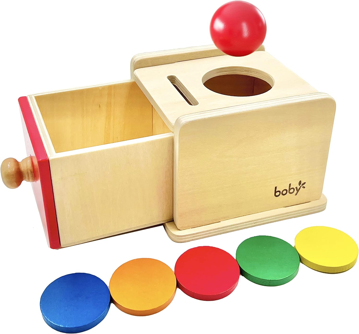 Montessori Coin & Ball Drop Box - Boost Infant Development