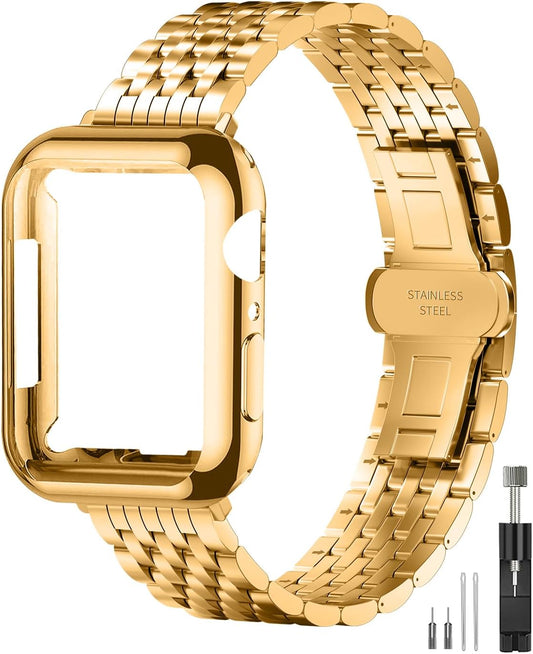 Dressy Metal Chain Strap for Apple Watch
