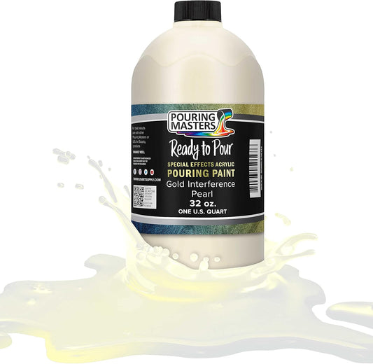 Pouring Masters Gold Interference Pearl Special Effects Paint
