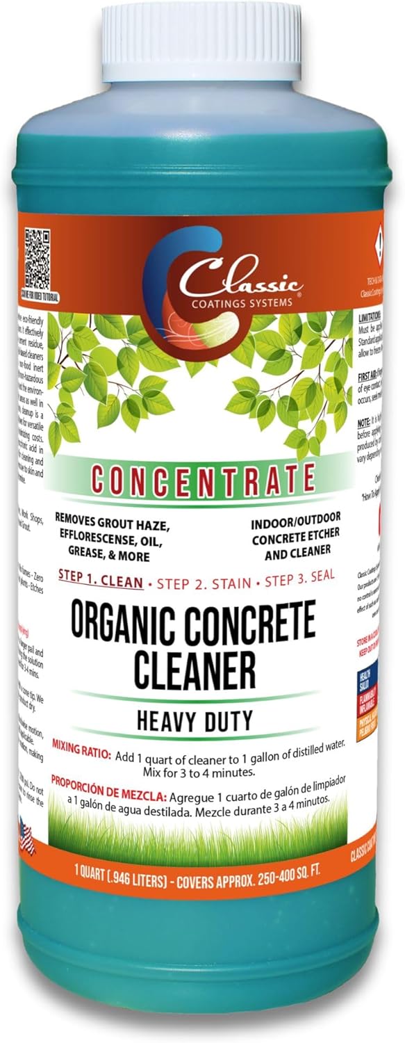 Eco Concrete Cleaner Concentrate for Indoor and Outdoor Use
