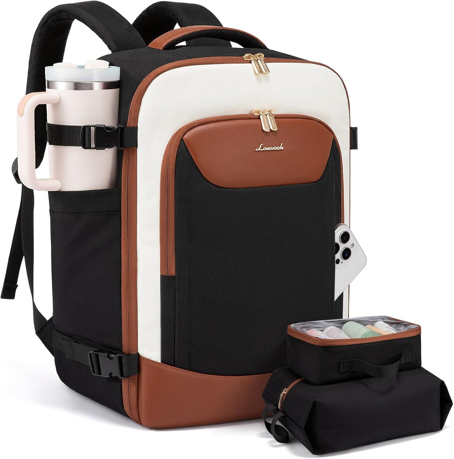 LOVEVOOK 50L Travel Backpack for Versatile Airplane Use