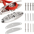 5 inch/6 inch Boat Folding Cleats - Flush Mount Folding Dock Cleat