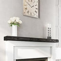 BoscoMondo 48 in Fireplace Mantel Floating Shelf - Rustic Pine Mantel