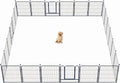 Dog Playpen 32 in Heavy Duty Folding Exercise Fence - Portable Safety