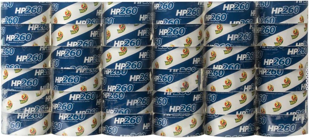 Duck High Performance Clear Packing Tape Refills for Shipping