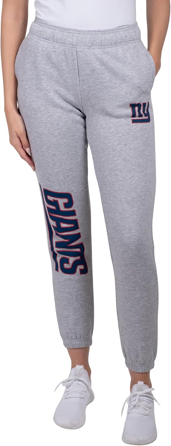 Ultra Game Women's NFL Official Super Soft Sweatpants Joggers