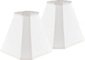 Offwhite Linen Bell Lampshade Set of 2 - Classic Spider Fitter Shades