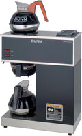 BUNN 12-Cup Pourover Coffee Brewer + 2 Easy Pour Decanters