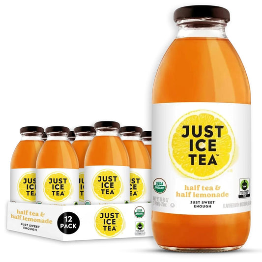 Just Ice Tea Organic Iced Tea - Half Tea & Half Lemonade Pack