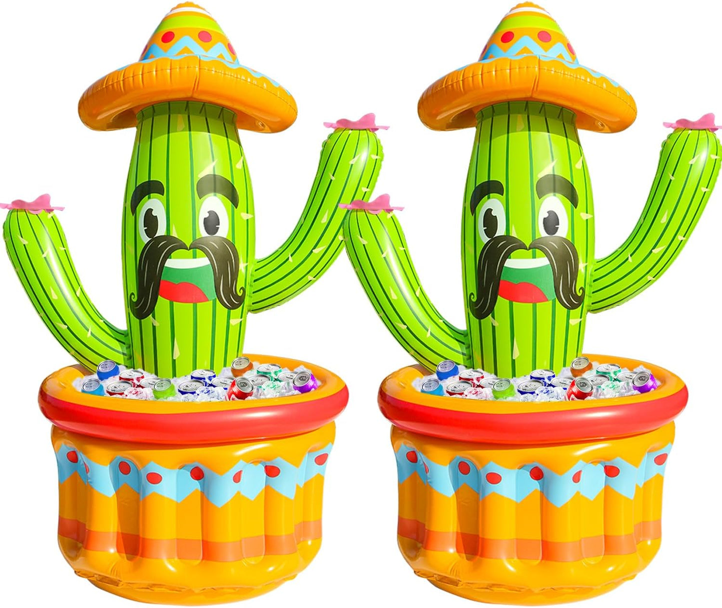 Inflatable Cactus Coolers for Summer Fiesta Parties and Fun