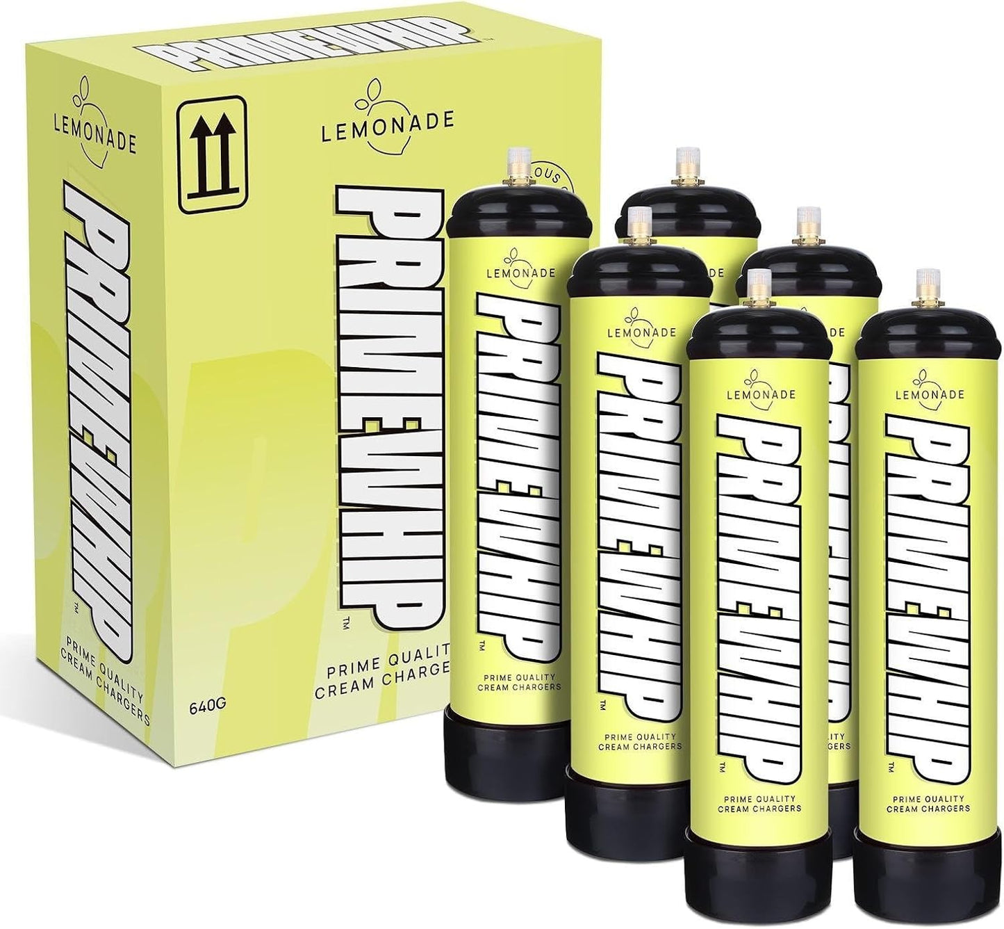 Prime Whip 640G Lemonade - Ultimate Whip It Tank for Cream