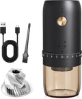 RealPero Portable Electric Coffee Grinder: 40 Adjustable Levels, Fast Grinding