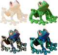 3D Printed Magnetic Frog Fridge Magnets - Realistic Articulated Set