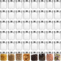 Plastic Mason Jars 48 Pack 8 oz - Portable Food Storage