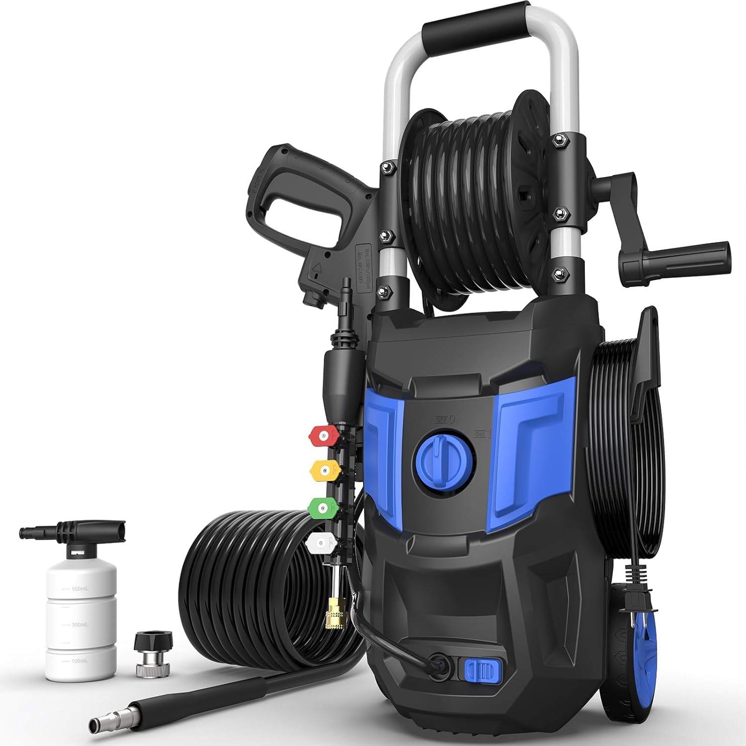 DGIVOVO Electric Pressure Washer - Powerful 4800PSI Cleaning