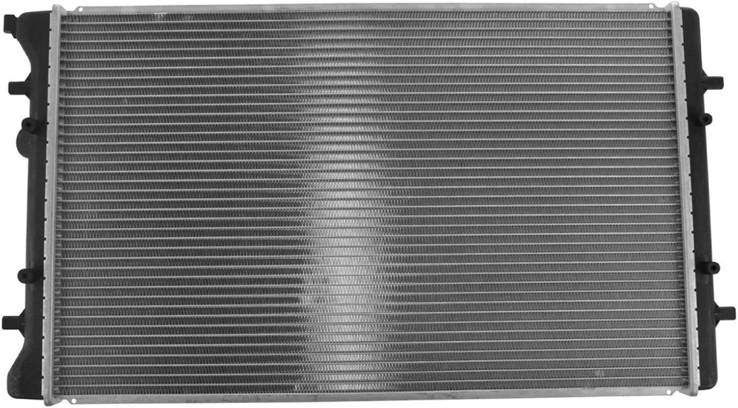 TRQ Radiator Assembly Aluminum Core for Audi TT and VW Models