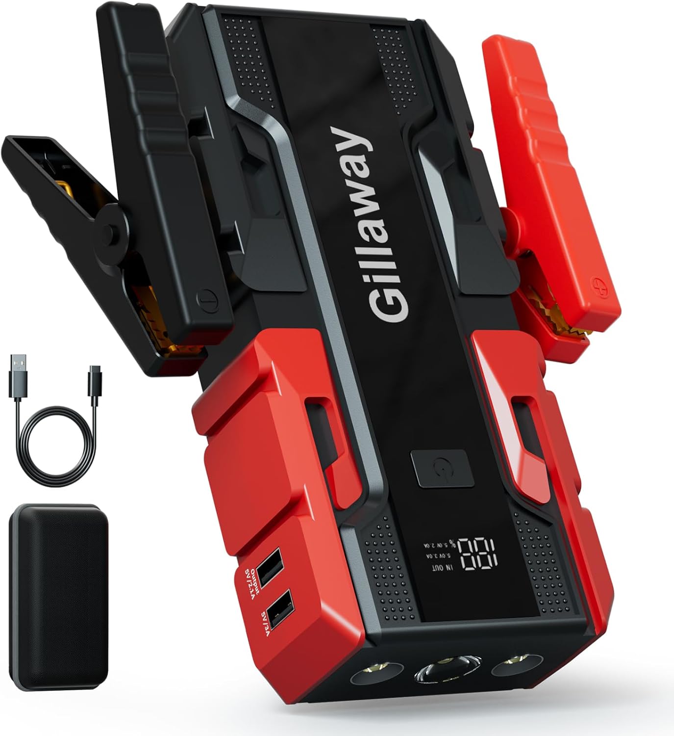 3500A Portable Car Jump Starter Fast Charger