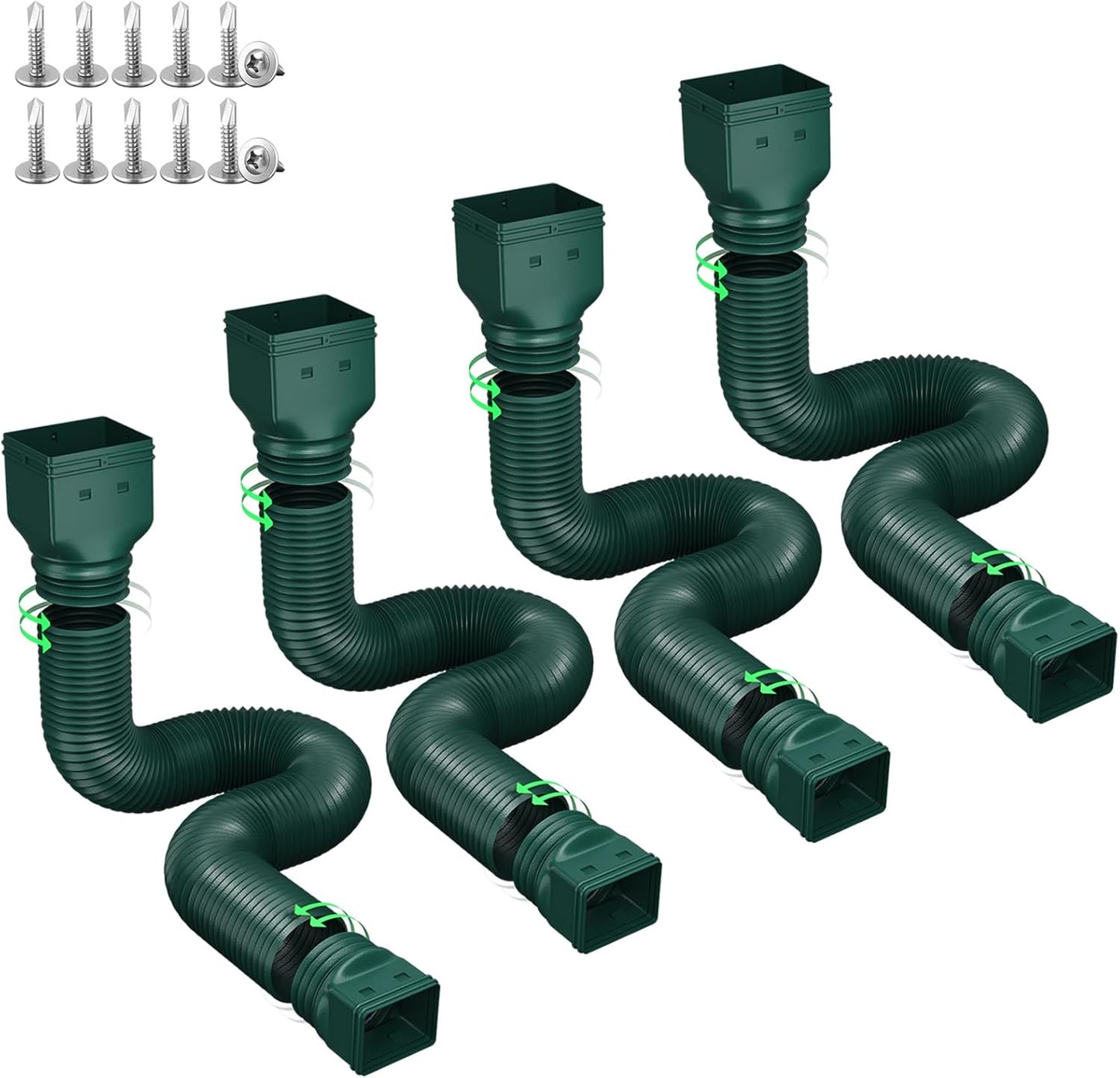 Rain Gutter Downspout Extensions for Effective Drainage Solutions