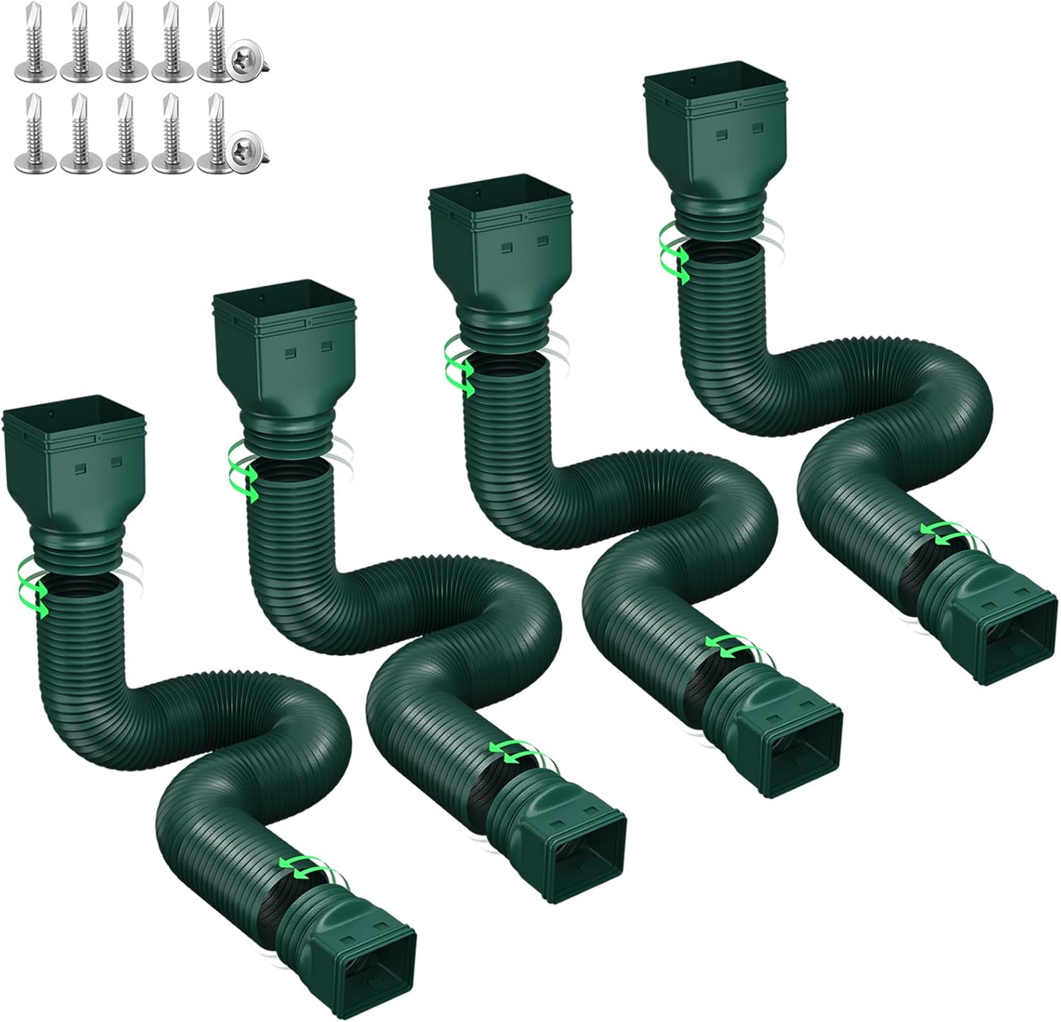 Rain Gutter Downspout Extensions for Effective Drainage Solutions