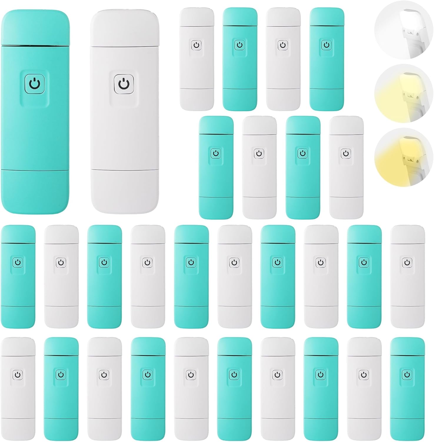 USB Rechargeable Book Light for Reading at Night in Bed