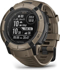 Coyote Tan Instinct 2X Solar Tactical Edition - Rugged GPS Watch
