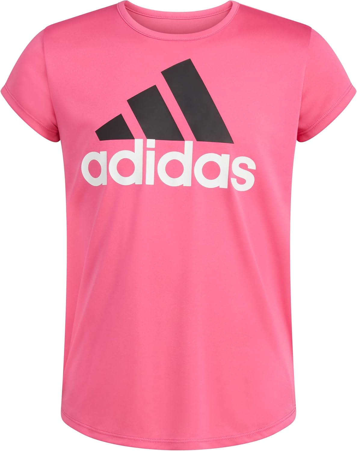 adidas Girls' Comfy Cotton Tee - Cool & Breathable
