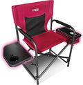 copa Ultralight Camping Directors Chair with Side Table - Portable