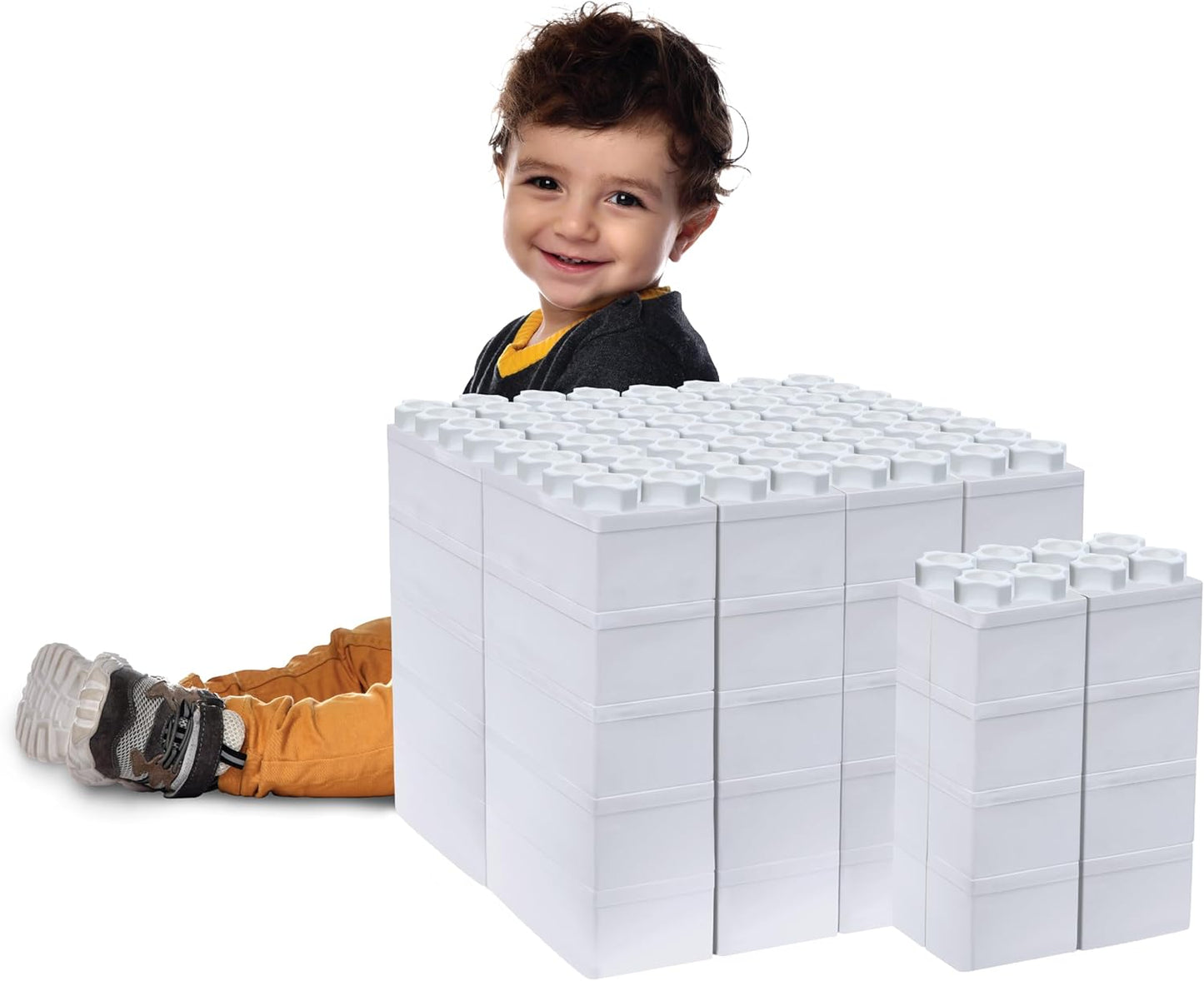 Big Blocks for Kids Ages 4-8 - Indoor & Outdoor Building Fun
