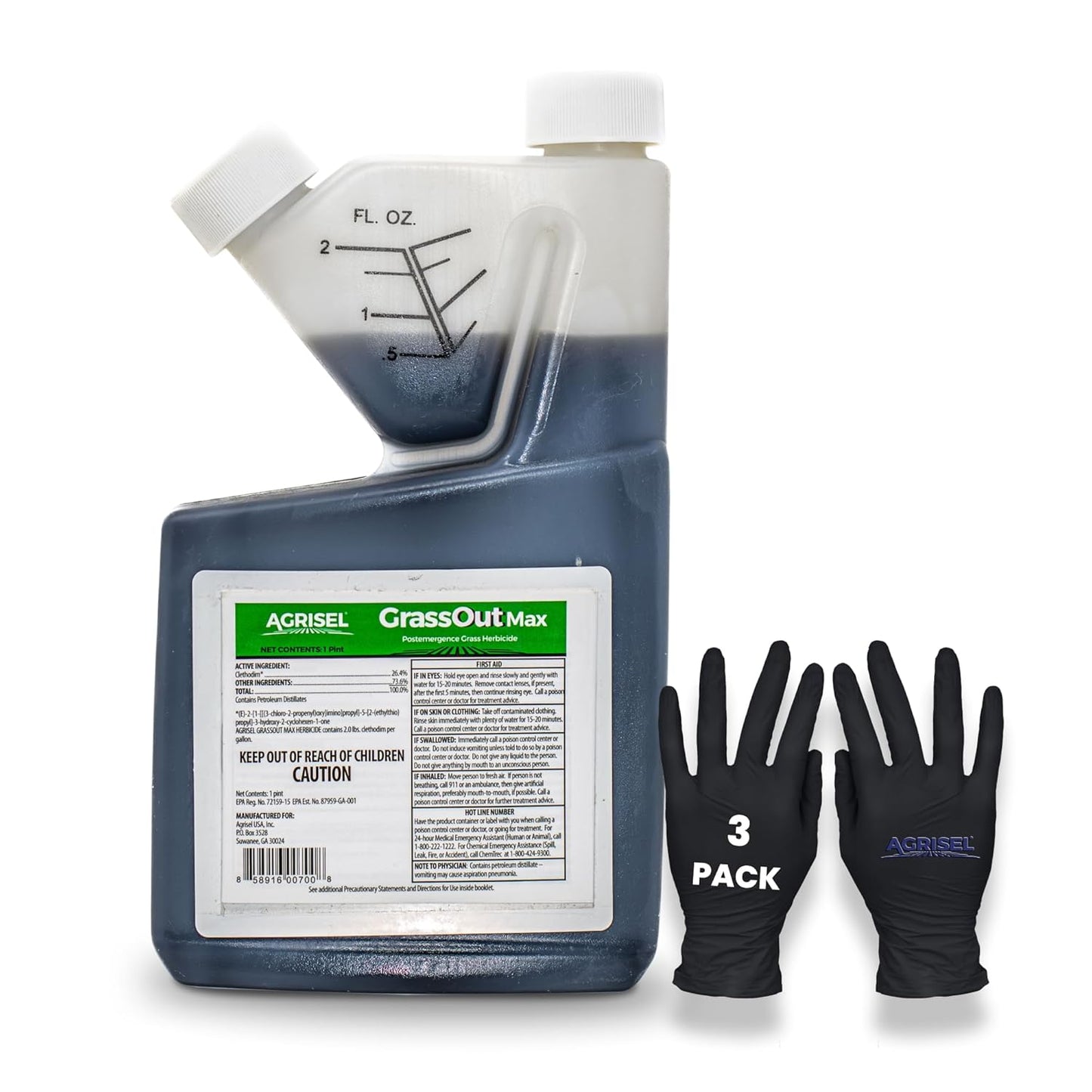GrassOut Max Weed Killer for Effective Weed Control in Gardens