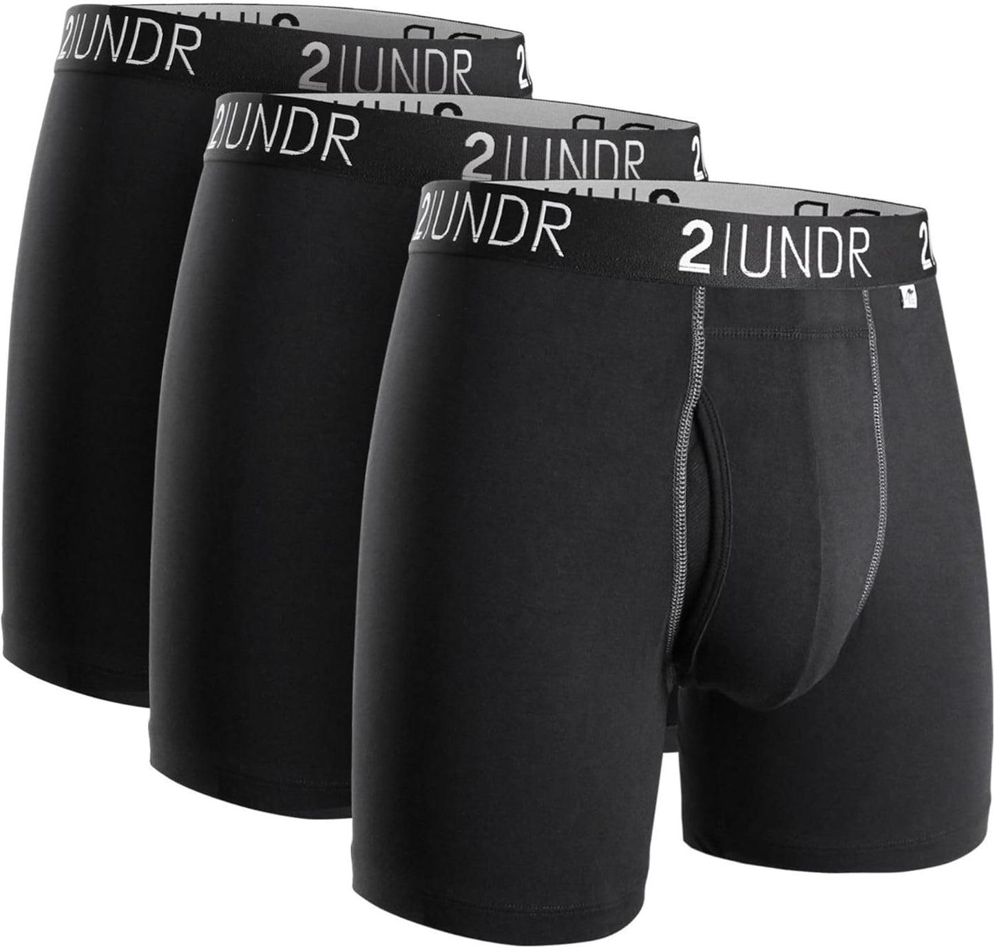 2UNDR Swing Shift Boxer Brief 3 Pack for Ultimate Comfort