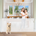 Extra Wide Retractable Baby Gate for Large Openings - Space Saving
