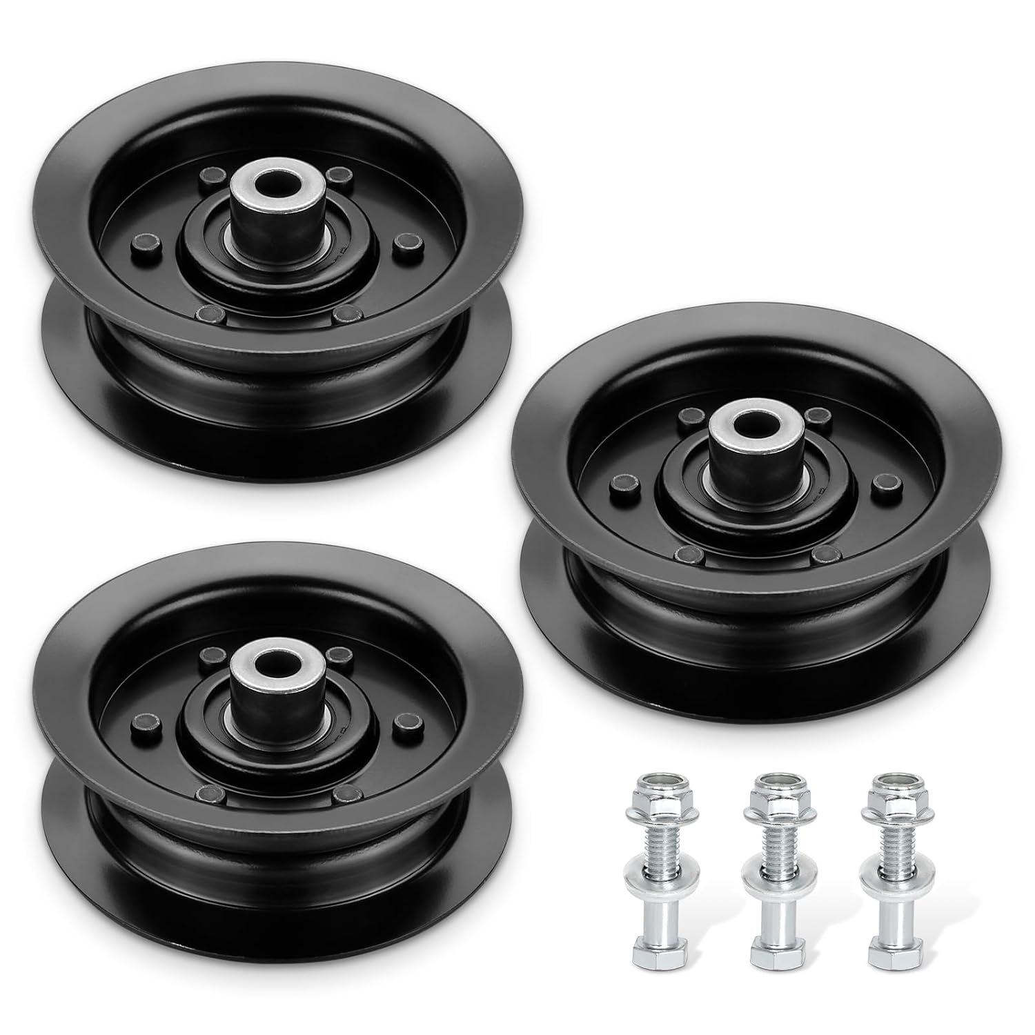 106-2175 Idler Pulley Replacement for Toro Mowers - 3 Pack