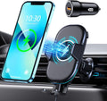 Wireless Car Charger Mount 15W Fast Charging Car Phone Holder - Stable