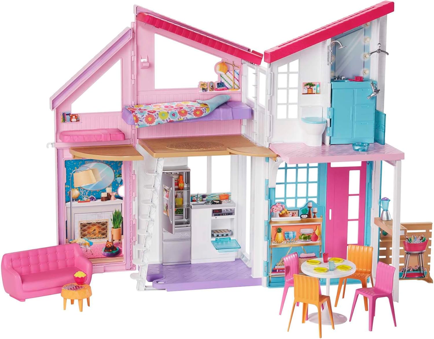 Barbie Doll House Playset with 25+ Accessories for Fun Play