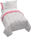 Disney Minnie Mouse Twin Comforter Set - Cozy 5-Piece Twin Bedding