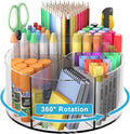 Wawocs Rotating Desk Pen Holder - 360 Art Supply Organizer