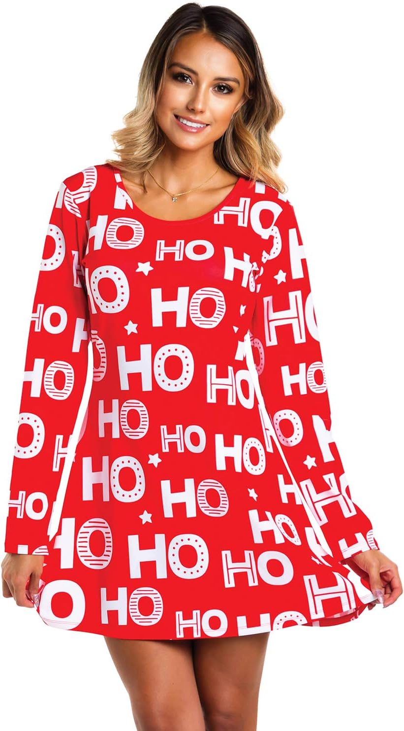 Tipsy Elves Women's Classic Christmas Dresses for Holiday Fun