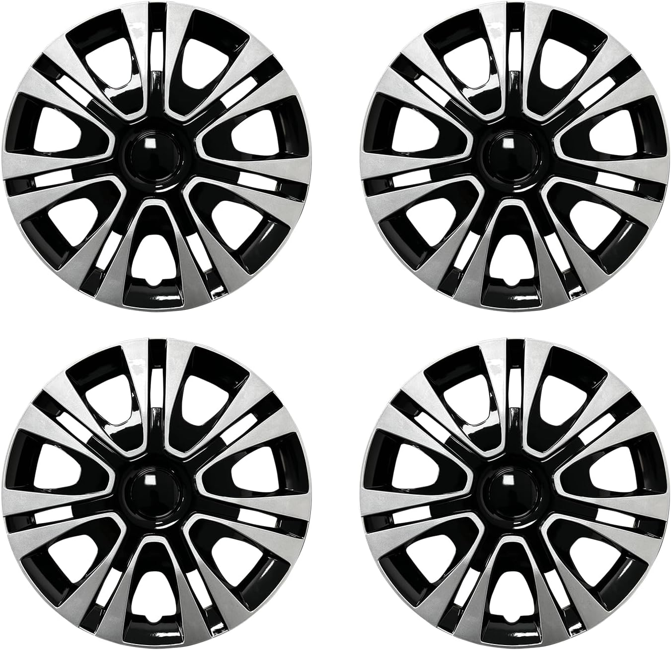 15 Inch Wheel Covers for Iron Rims - Hubcap Set of 4