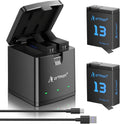 Artman Hero 13 Battery 2100mAh 2-Pack with 3-Channel USB Charger