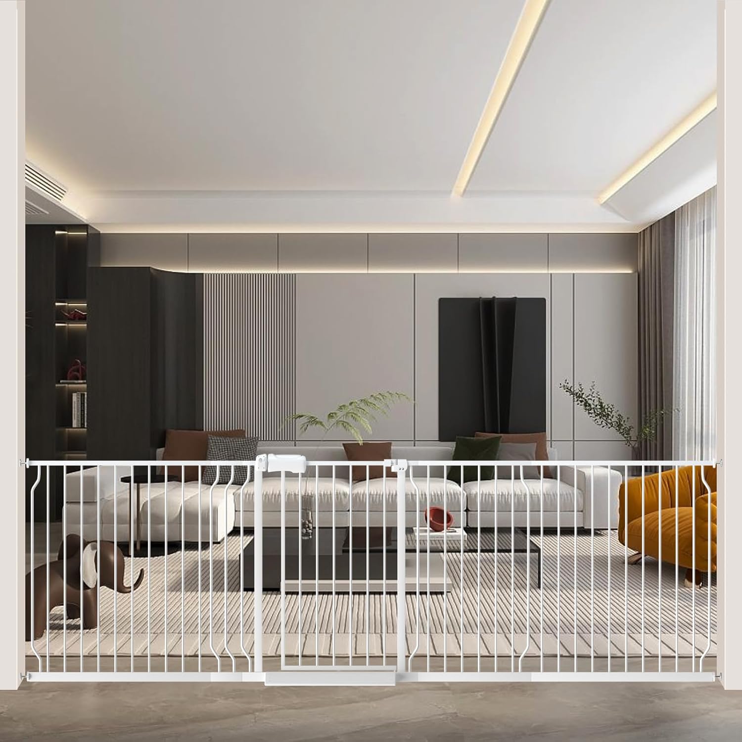 WAOWAO Extra Wide Baby Gate for Safety and Convenience
